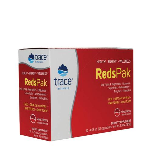 Trace Minerals Reds Pak  (30 Confezione)