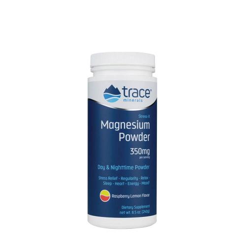 Trace Minerals Stress-X Magnesium Powder  (240 g, Lampone Limone)