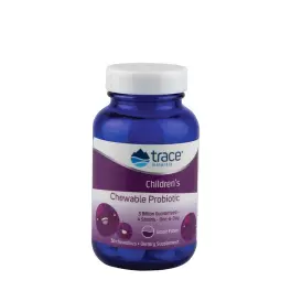   Trace Minerals Children's Probiotic 3 Billion (30 Compresse da masticare, Uva)