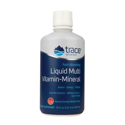 Trace Minerals Liquid Vitamin-Mineral  (887 ml, Arancia Mango)