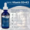 Trace Minerals Ionic Vitamin D3+K2 (59 ml)