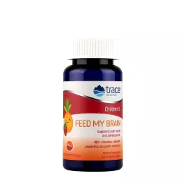   Trace Minerals Feed My Brain for kids (60 Compresse da masticare, Punch alla Frutta)
