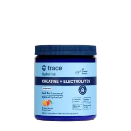   Trace Minerals Hydro Pak Creatine + Electrolytes (240 g, Arancia Mango)