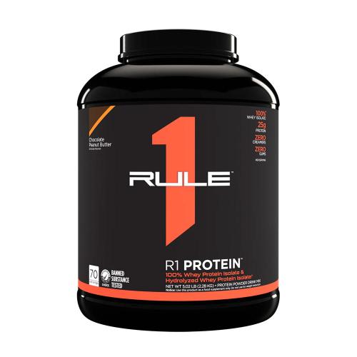 Rule1 R1 Protein (2280 g, Burro di Arachidi al Cioccolato)