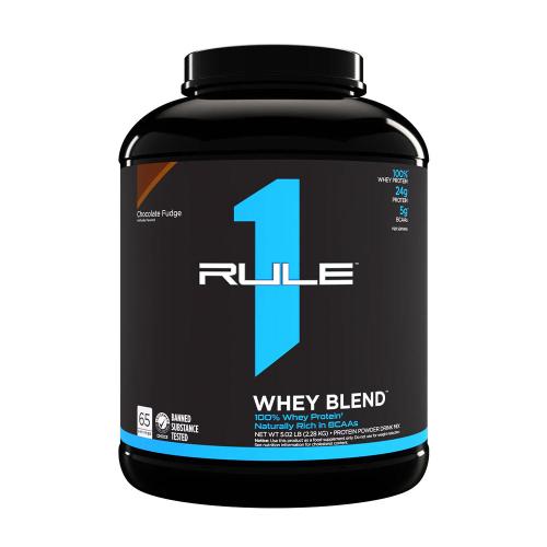 Rule1 Whey Blend  (2280 g, Fudge al Cioccolato)