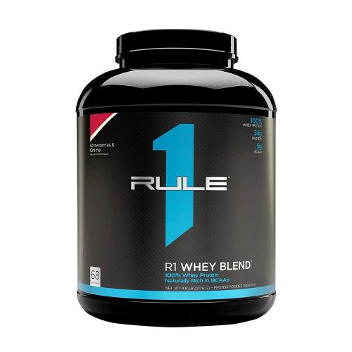 Rule1 Whey Blend  (2176 g, Fragola e Crema)