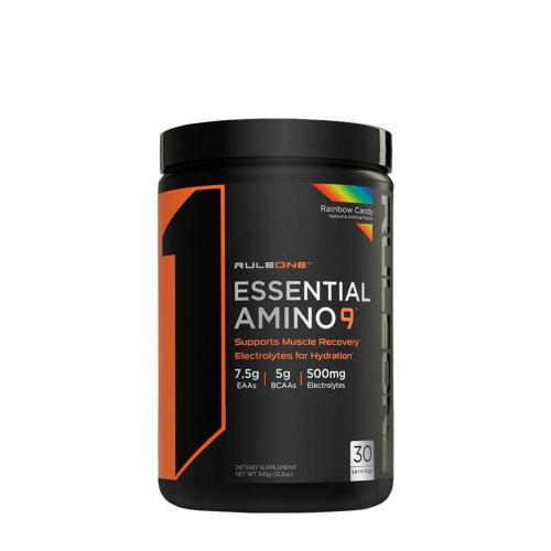 Rule1 Essential Amino 9  (345 g, Caramella Arcobaleno)