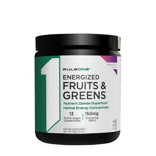 Rule1 Energized Fruits & Greens  (163 g, Mix di Bacche di Bosco)
