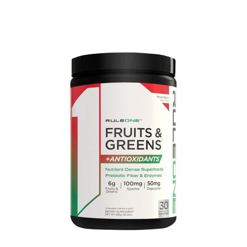 Rule1 Fruits & Greens + Antioxidants (285 g, Mix di Bacche di Bosco)
