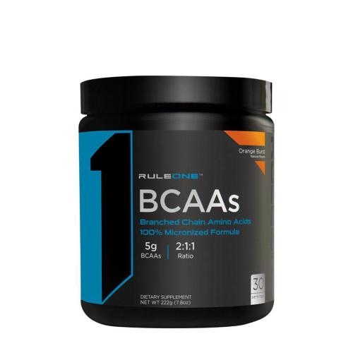 Rule1 BCAAs  (222 g, Arancia Esplosiva)