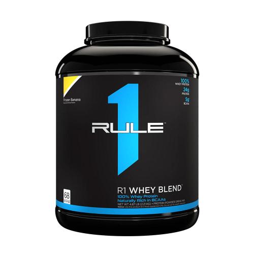 Rule1 Whey Blend  (2210 g, Banana Fredda)