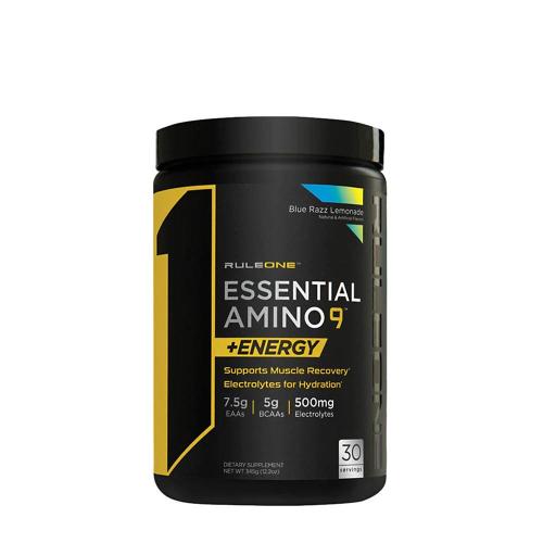 Rule1 Essential Amino 9 +Energy (345 g, Blu Razz)