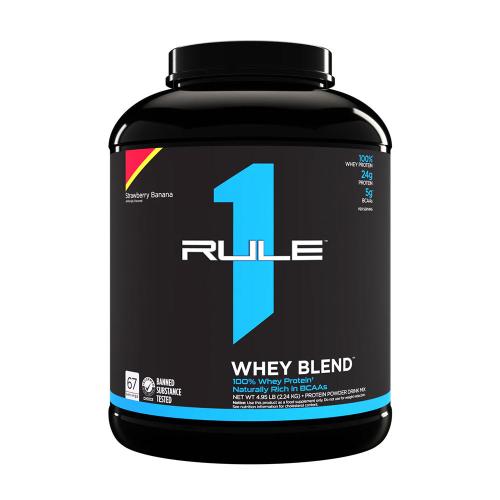 Rule1 Whey Blend  (2240 g, Fragola Banana)