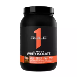   Rule1 R1 Protein Whey Isolate (910 g, Burro di Arachidi al Cioccolato)