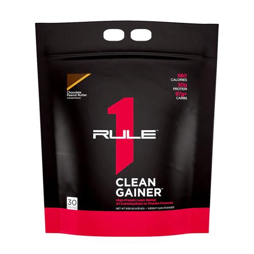 Rule1 R1 Clean Gainer (4470 g, Burro di Arachidi al Cioccolato)