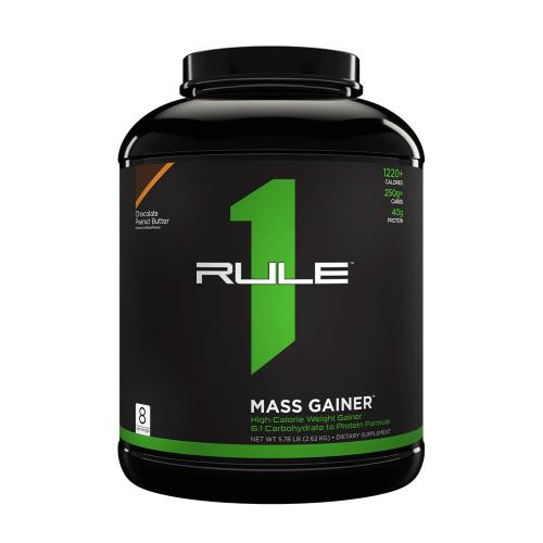 Rule1 R1 Mass Gainer (2600 g, Burro di Arachidi al Cioccolato)