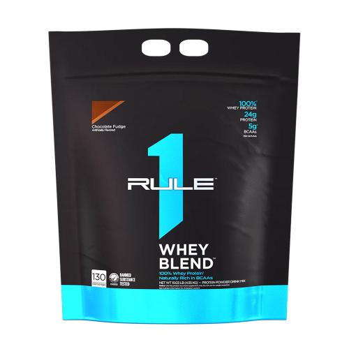 Rule1 Whey Blend  (4550 g, Fudge al Cioccolato)