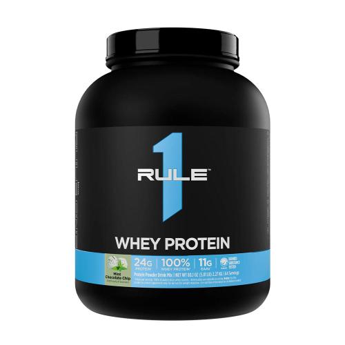 Rule1 Whey Protein (2,27 kg, Menta con scaglie di cioccolato)