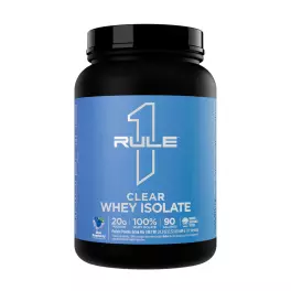 Rule1 Clear Whey Isolate (689 g, Lampone Blu)