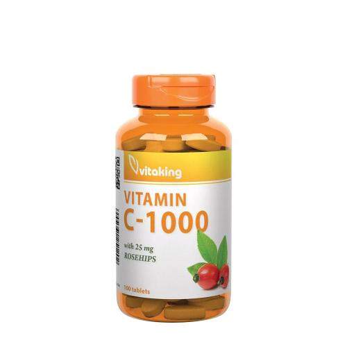 Vitaking Vitamin C 1000 mg with Rosehip (100 Compressa)