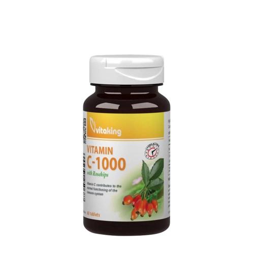 Vitaking Vitamin C-1000 Time Release with Rosehips (60 Compressa)