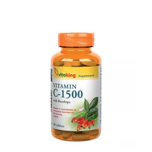 Vitaking Vitamin C-1500 With Rosehips (60 Compressa)