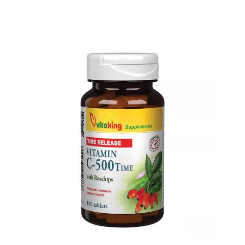 Vitaking Vitamin C-500 Time Release with Rosehips (100 Compressa)