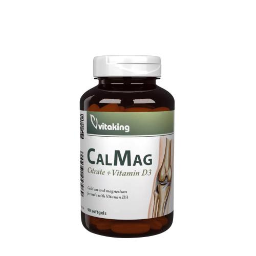 Vitaking CalMag Citrate +Vitamin D3 (90 Capsule morbida)