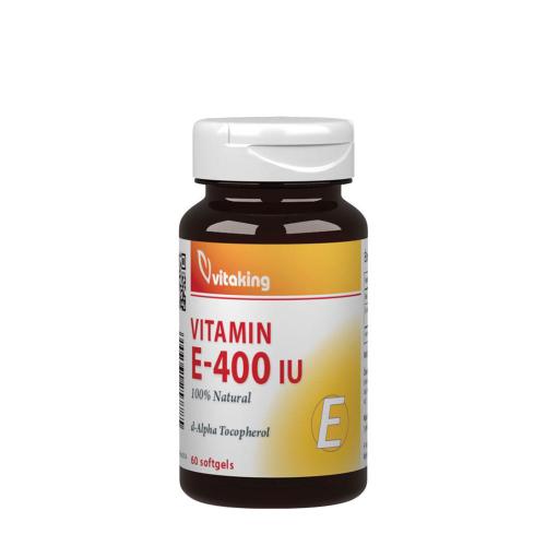Vitaking Vitamina E-400 UI - Vitamin E-400 IU (60 Capsule morbida)