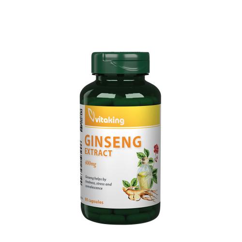 Vitaking Estratto di ginseng 400 mg - Ginseng Extract 400 mg (90 Capsule)
