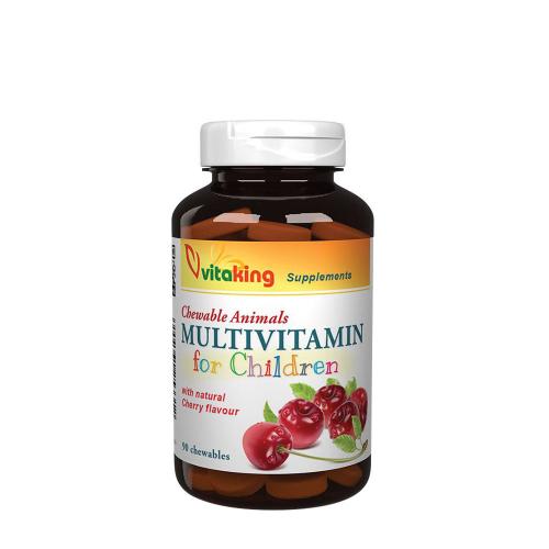 Vitaking Multivitaminico per bambini - Multivitamin for Children (90 Compresse da masticare)
