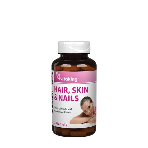 Vitaking Hair Skin & Nails Vitamin (30 Compressa)