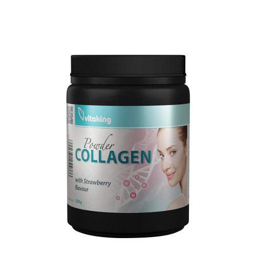 Vitaking Collagene in polvere - Collagen Powder (330 g, Fragola)