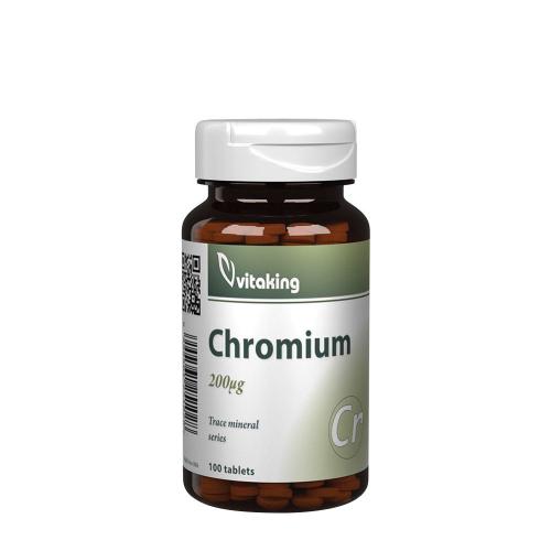 Vitaking Cromo 200 mcg - Chromium 200 mcg (100 Compressa)