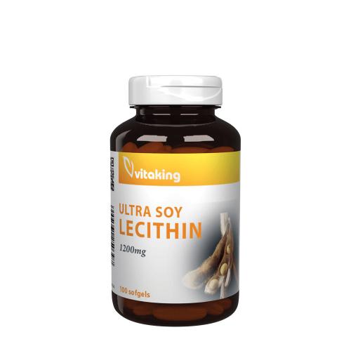 Vitaking Lecitina Ultra Soia 1200 mg - Lecithin Ultra Soy 1200 mg (100 Capsule morbida)
