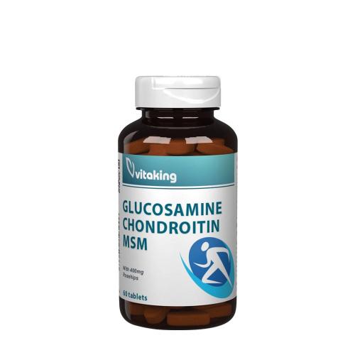 Vitaking Glucosamina, condriotina e MSM - Glucosamine, Chondriotin & MSM (60 Compressa)