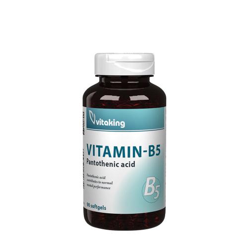 Vitaking B5 Acido pantotenico 200 mg - B5 Pantothenic acid 200 mg (90 Capsule morbida)