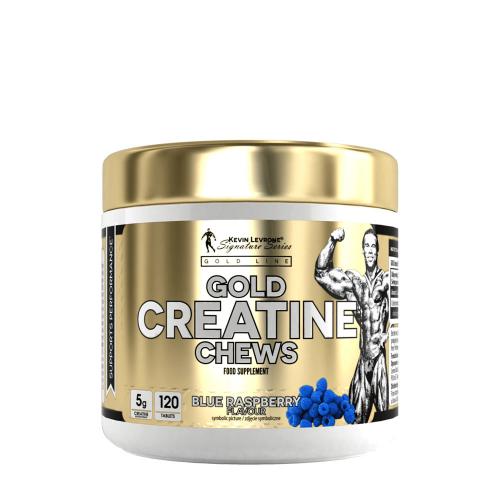 Kevin Levrone Gold Line Creatine Chews  (120 Compressa, Lampone Blu)