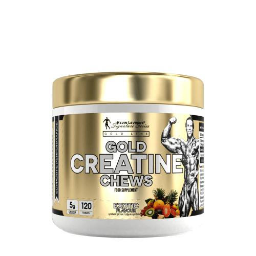 Kevin Levrone Gold Line Creatine Chews  (120 Compressa, Esotico)