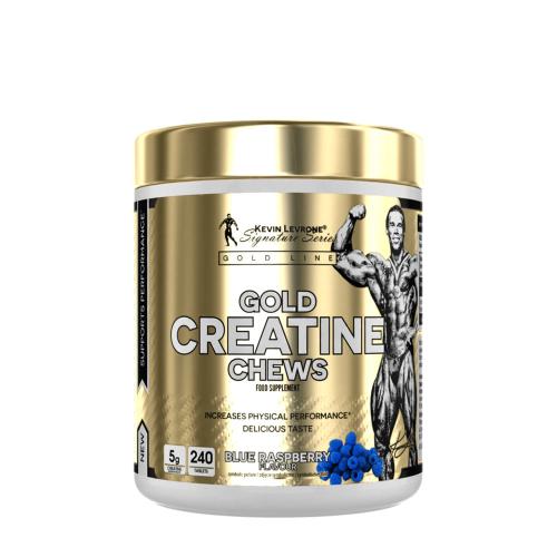 Kevin Levrone Gold Line Creatine Chews  (240 Compressa, Lampone Blu)