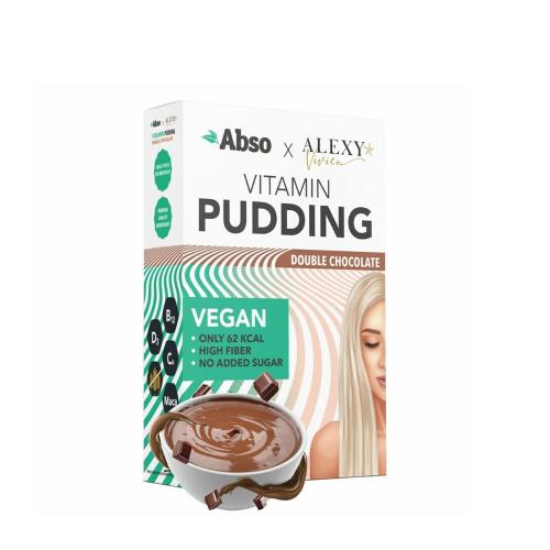 AbsoRICE Abso x Alexy Vivien Vitamin Pudding - Vegan Puding (450 g, Cioccolato Doppio)