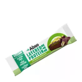  AbsoRICE AbsoBAR Layered Protein Bar - Vegan Protein Bar (50 g, Cioccolato al Pistacchio)