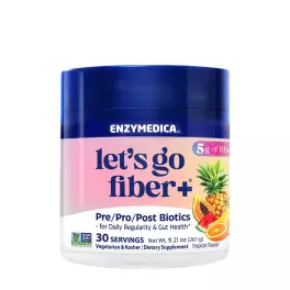 Enzymedica Let’s Go Fiber+ Tropical (30 Dose)