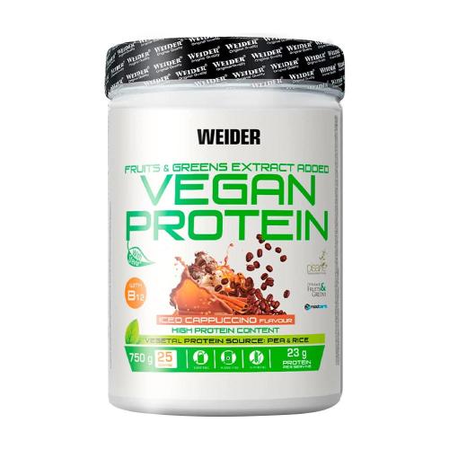 Weider Vegan Protein (750 g, Cappuccino Freddo)