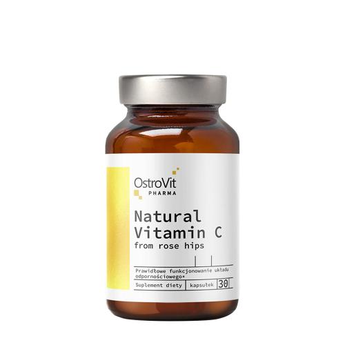 OstroVit Pharma Natural Vitamin C from Rose Hips (30 Capsule)