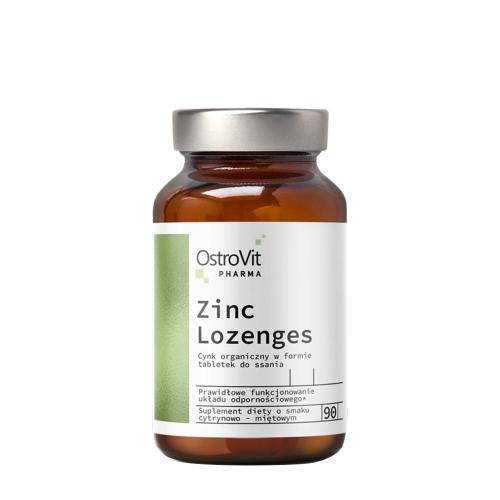OstroVit Pharma Zinc Lozenges - Lemon Mint (90 Compressa)