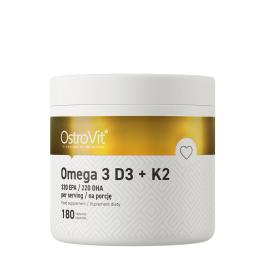 OstroVit Omega 3 D3+K2 (180 Capsule)