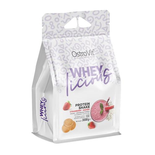 OstroVit WHEYlicious  (3 kg, Cialda alla Fragola)