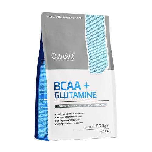 OstroVit BCAA + Glutammina - BCAA + Glutamine (1000 g, Naturale)