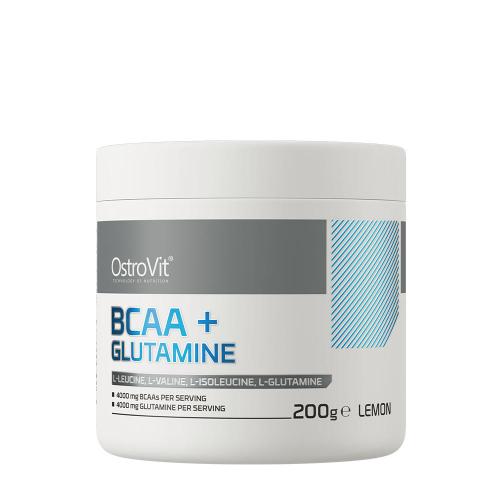 OstroVit BCAA + Glutammina - BCAA + Glutamine (200 g, Limone)